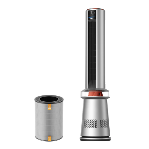 Air Purifier Tower Fan 710S with HEPA Replacement Filter
