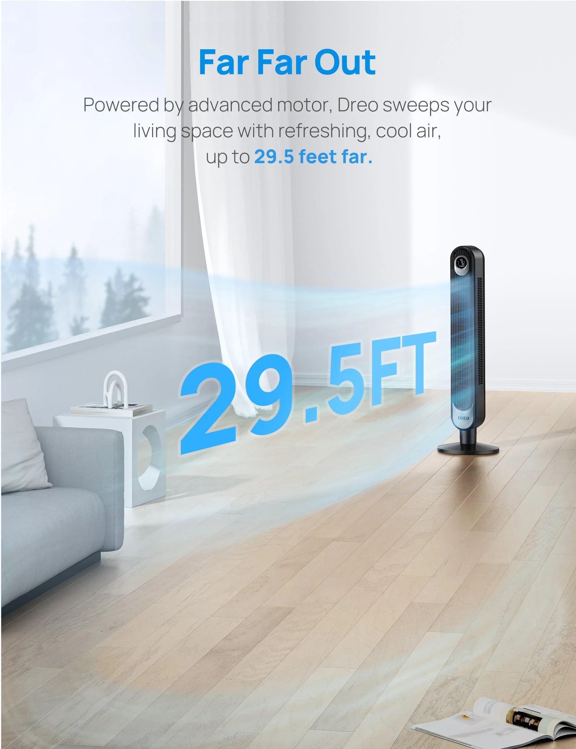 Tower Fan Cruiser Pro T1