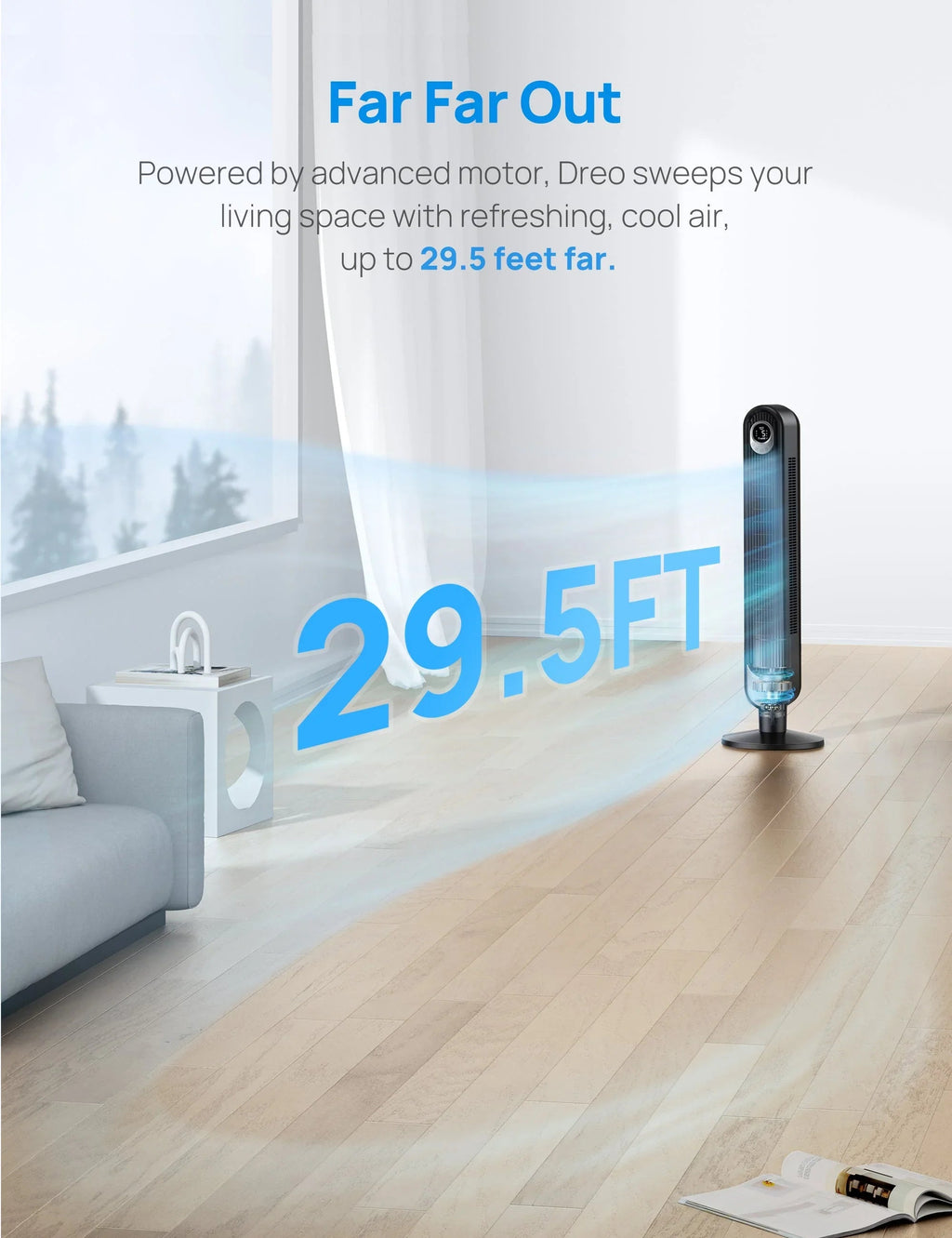 Tower Fan Cruiser Pro T1