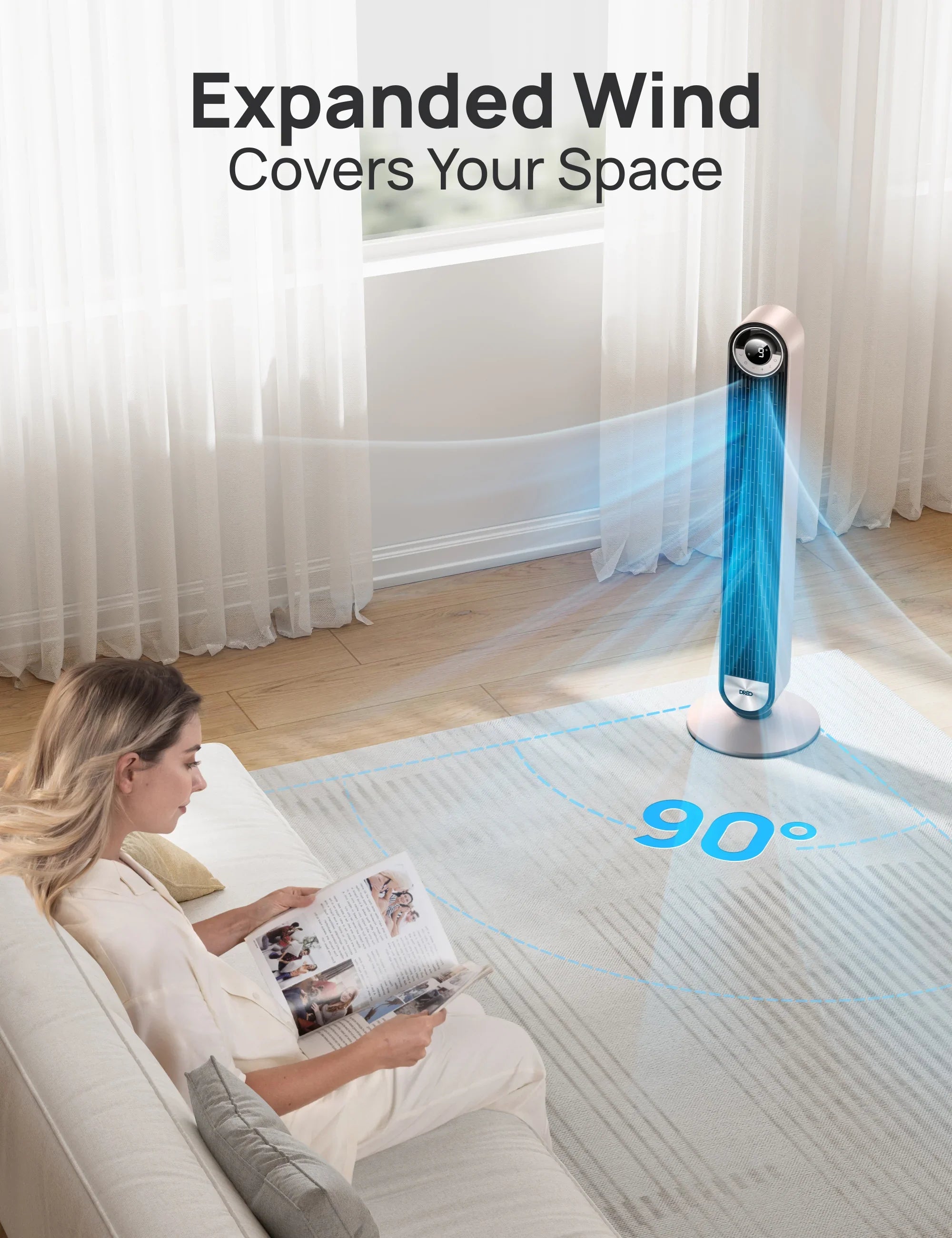 Smart Tower Fan 519S