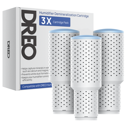 Clean Mist Cartridge - 3-Pack, Compatible with Dreo Humidifiers 311/311S/524/524S/306/306S/409S/420S/321/312