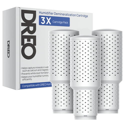 Demineralization Cartridge for Humidifiers - 3 - Pack, Compatible with Dreo Humidifiers 311/311S/524/524S/306/306S/409S/420S/321/312