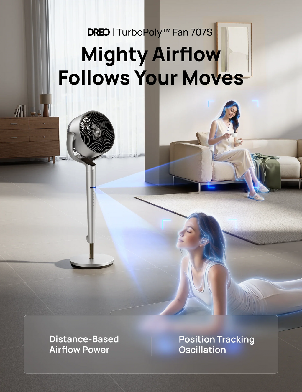 TurboPoly™ Fan 707S & Tower Fan 519