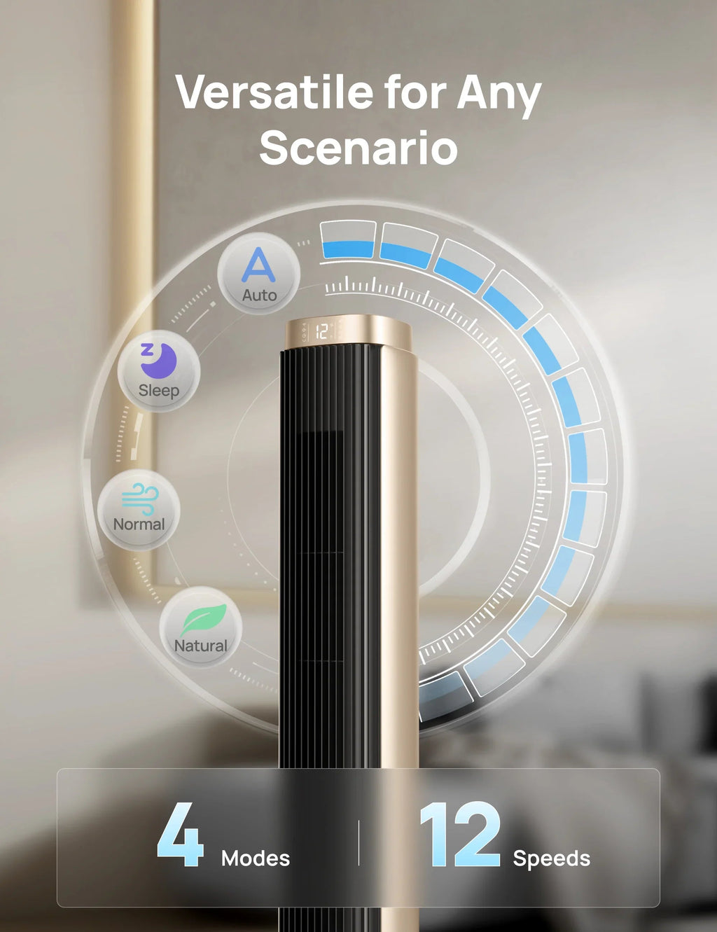 Smart Tower Fan Pilot Pro S