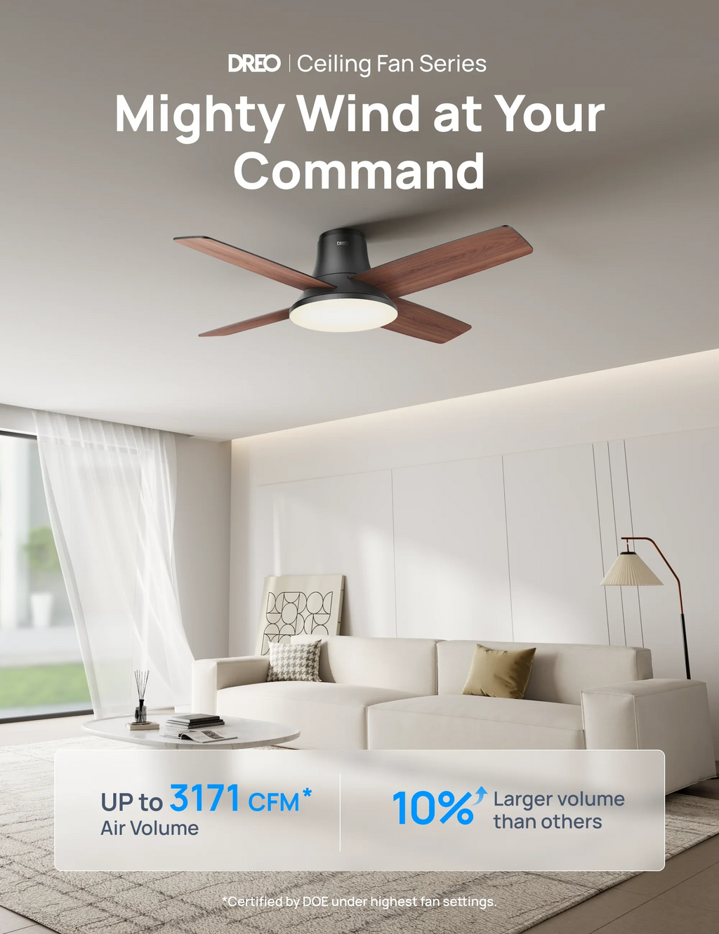 Smart Ceiling Fan 513S