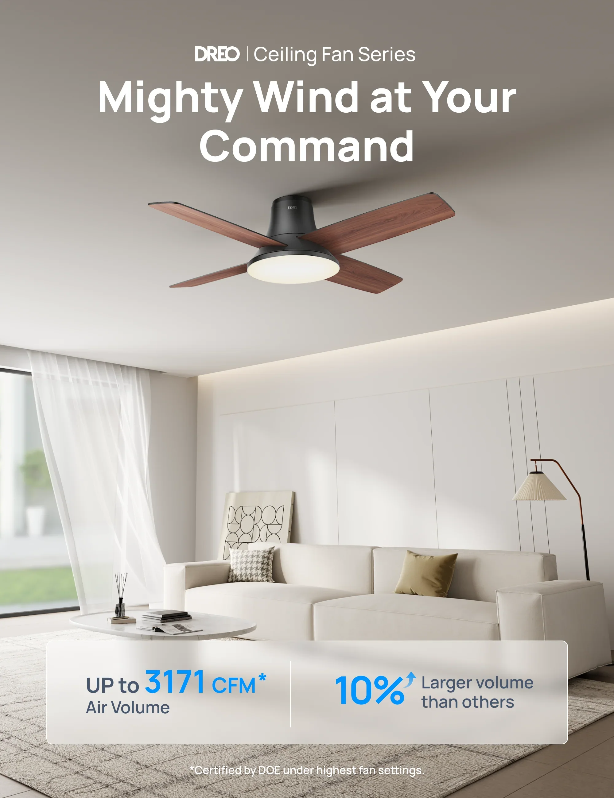 Smart Ceiling Fan 513S