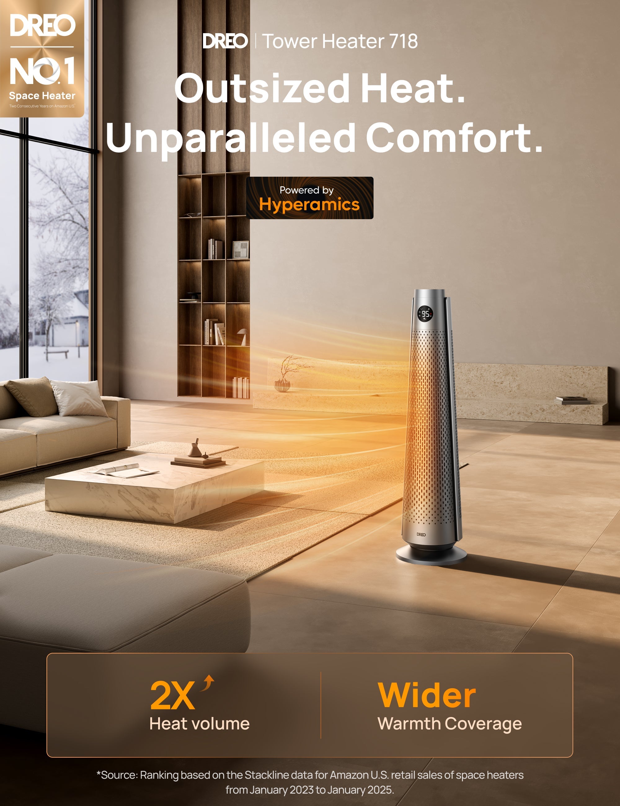 Heater Atom One & Tower Heater 718