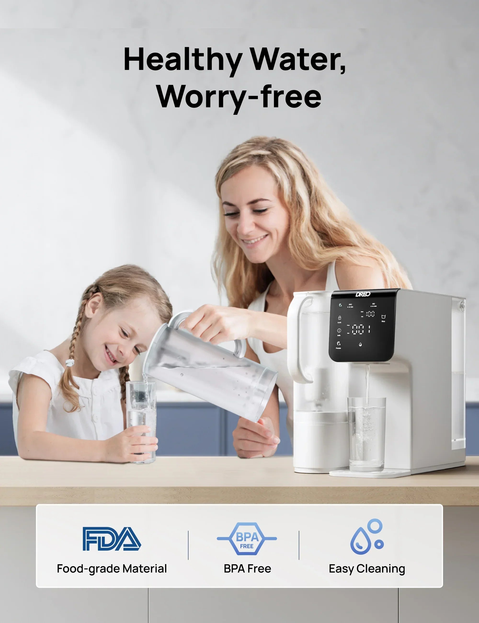 RO Water Filter 511 Autofill Water Pitcher Replacement