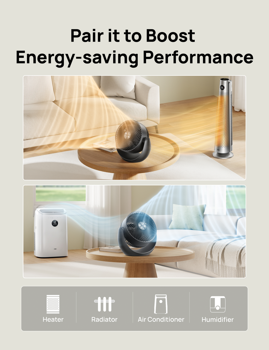 TurboPoly™ Table Fan 307