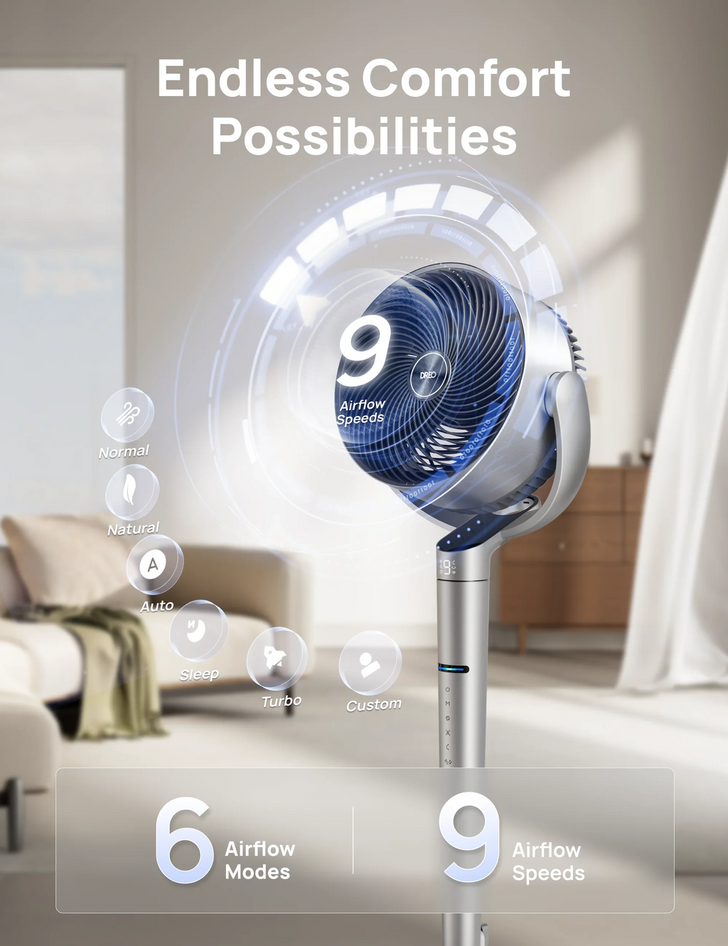 TurboPoly™ Fan 707S & Tower Fan 519