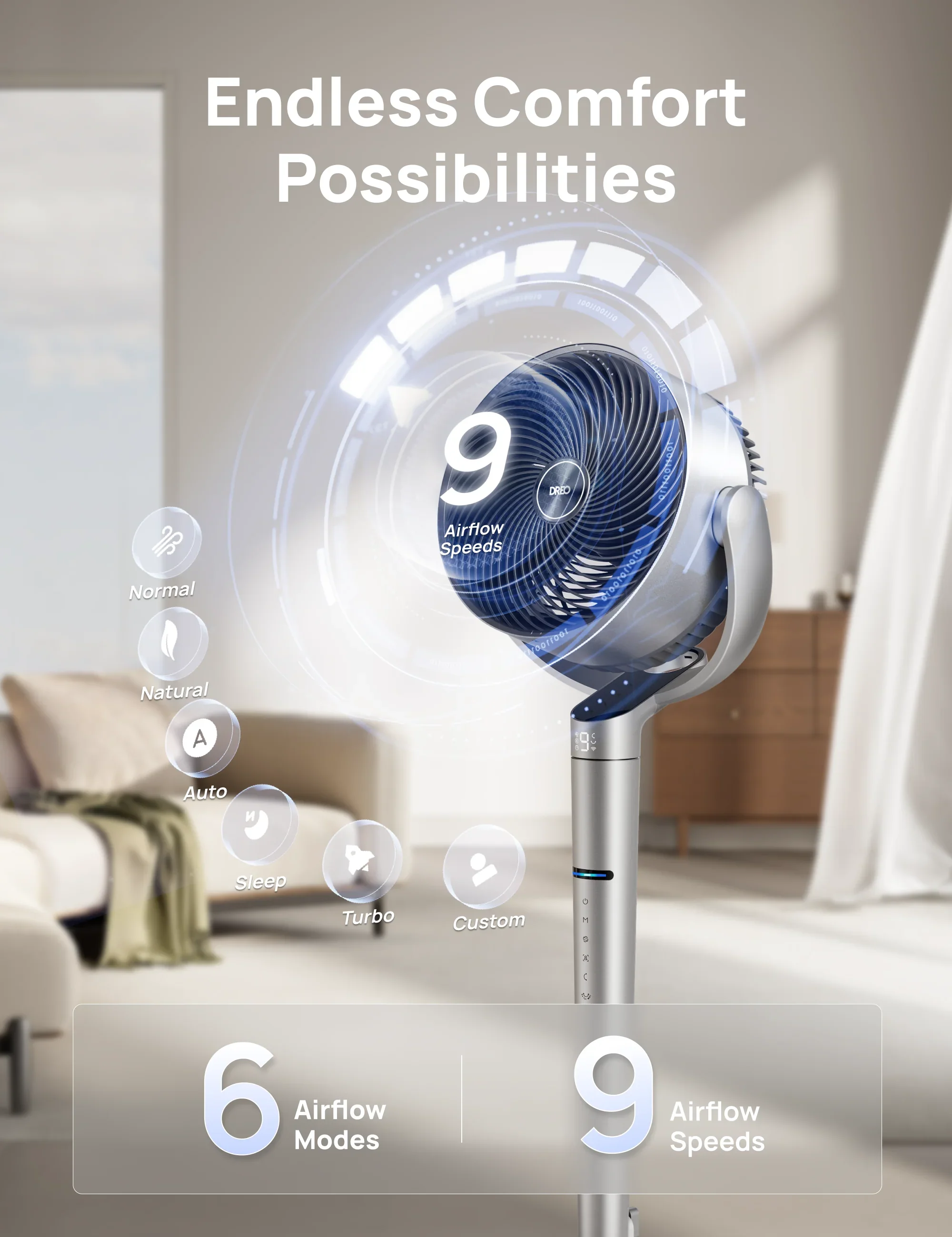 TurboPoly™ Fan 707S & Tower Fan 519