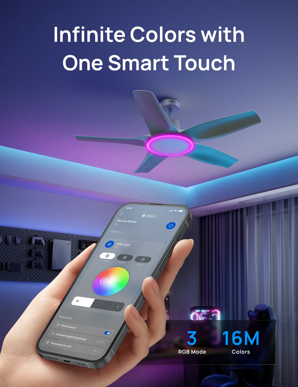 Smart Ceiling Fan 712S